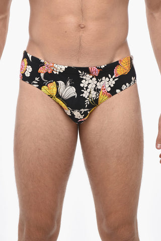 Costume Da Bagno Slip BUTTERFLY Stampato