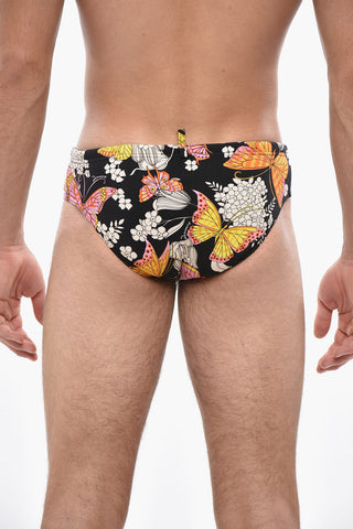 Costume Da Bagno Slip BUTTERFLY Stampato