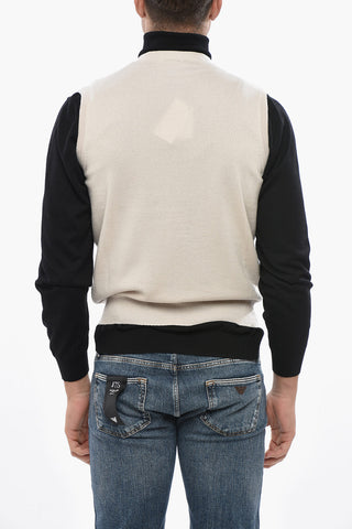 Cashmere Sleeveless V-Neck Cardigan