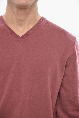 Maglia Scollo a V In Cashmere