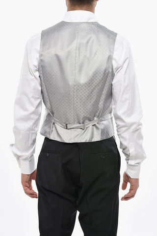 Embroidered Silk Waistcoat