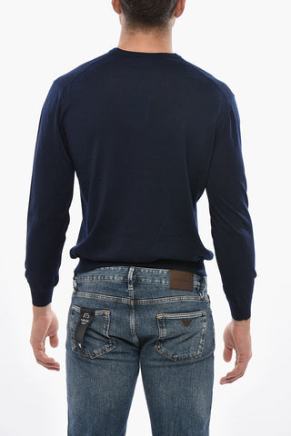 Maglia Scollo a V In Cashmere