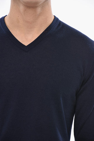Maglia Scollo a V In Cashmere