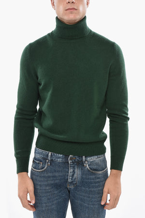 Wool and Cashmere Turtleneck Sweater