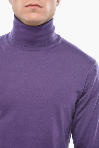 Pure Cashmere Turtleneck Sweater