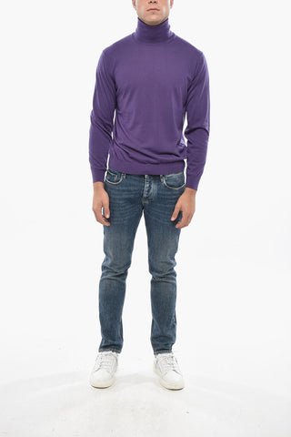 Pure Cashmere Turtleneck Sweater