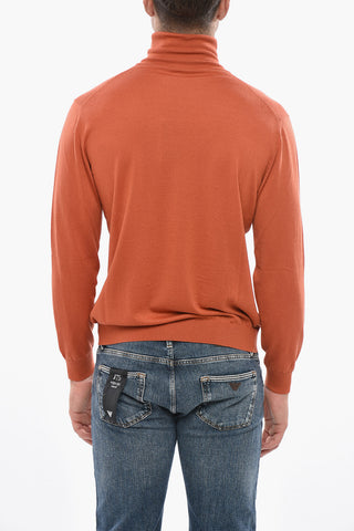 Pure Cashmere Turtleneck Sweater
