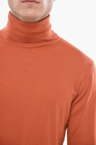 Pure Cashmere Turtleneck Sweater