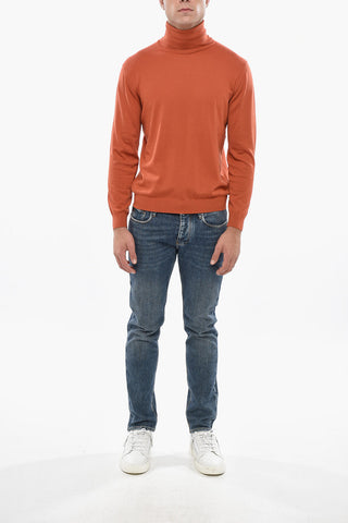 Pure Cashmere Turtleneck Sweater