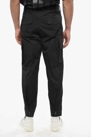 Loose-Fit Cargo-Hose aus Stretch-Baumwolle