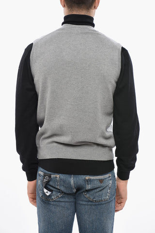 Sleeveless V-Neck Cashmere Cardigan