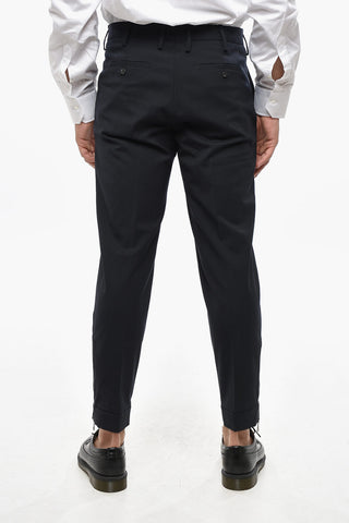 Slim Trousers JAMIE with Zip at Hem