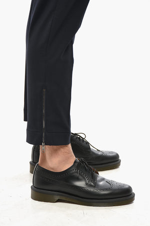 Slim Trousers JAMIE with Zip at Hem