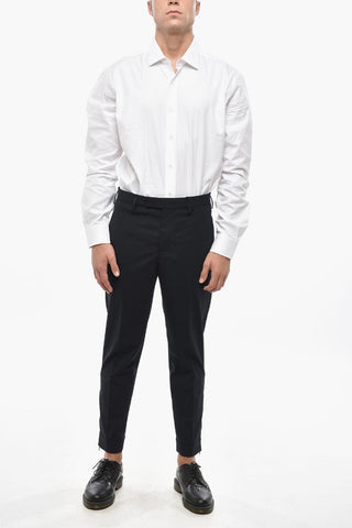 Slim Trousers JAMIE with Zip at Hem