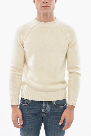 Cashmere and Wool Crew Neck Sweater