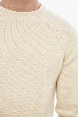 Cashmere and Wool Crew Neck Sweater