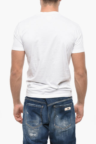 Cotton Crew-neck T-shirt with Print