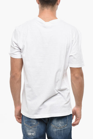 Rundhals-T-Shirt mit Maxi-Frontprint