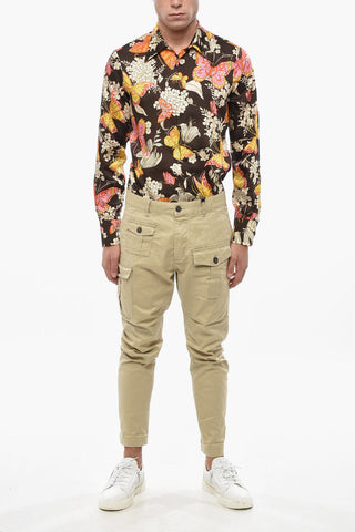 Stretch Cotton Trousers
