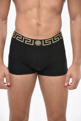 Cotton Boxer with Logoed Band