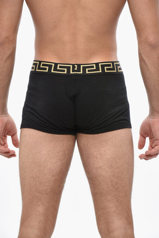 Cotton Boxer with Logoed Band