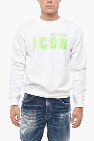 Sweatshirt aus Baumwollfleece