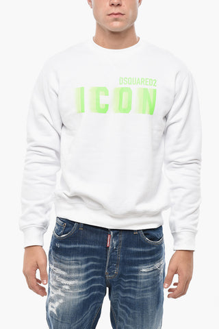 Sweatshirt aus Baumwollfleece