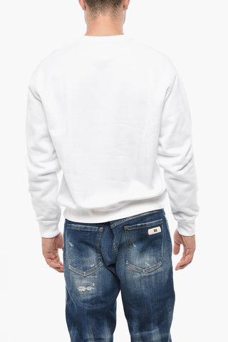 Sweatshirt aus Baumwollfleece