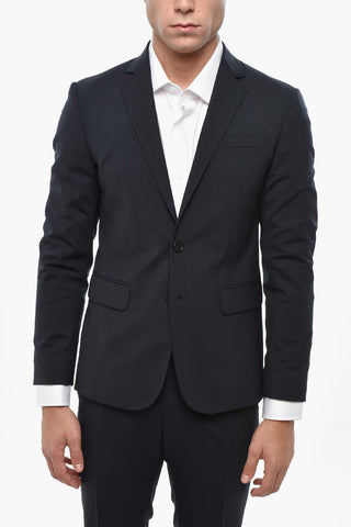 Virgin Wool Side Vents 2 Button Suit