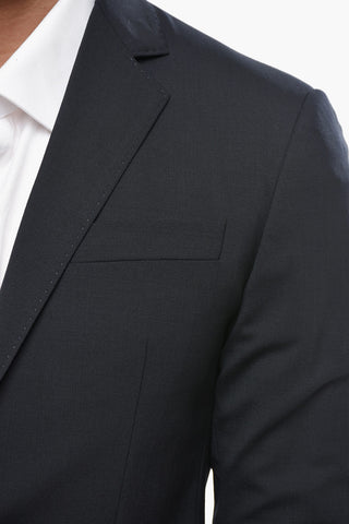 Virgin Wool Side Vents 2 Button Suit