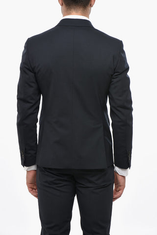Virgin Wool Side Vents 2 Button Suit