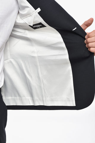 Virgin Wool Side Vents 2 Button Suit
