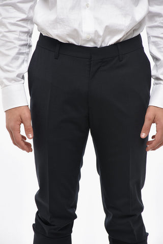 Virgin Wool Side Vents 2 Button Suit