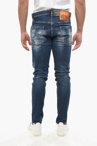 Jeans Regular Fit a Vita Regolare