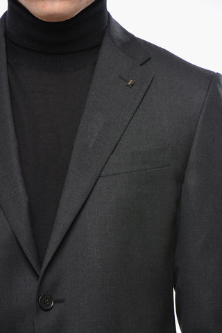 CC COLLECTION 순모 수트 투 슬릿 클래식 라펠