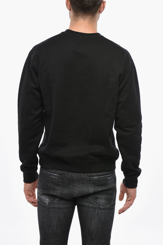 ICON Sweatshirt aus Baumwollfleece