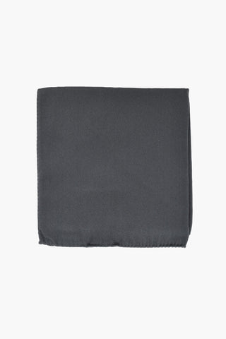 CC COLLECTION Solid-Color Silk-Blend Pocket Square