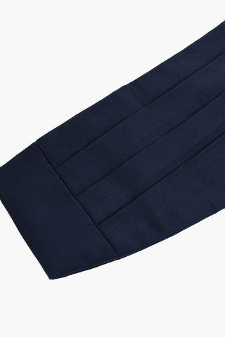 Pleated Silk Cummerbund