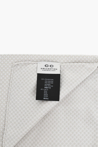 CC COLLECTION Gemustertes Einstecktuch Aus Seidenmischung