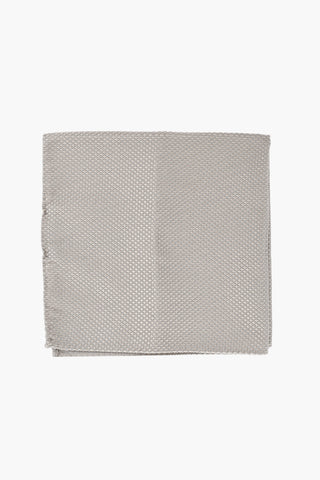 CODE Pure-Silk Pocket Square with Jacquard Motif
