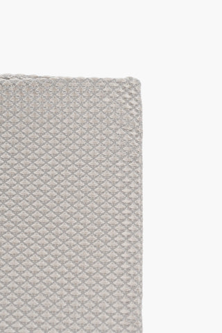 CODE Pure-Silk Pocket Square with Jacquard Motif