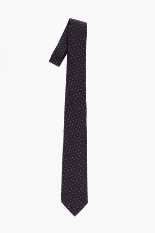 Patterned Silk Tie