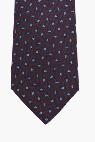 Patterned Silk Tie