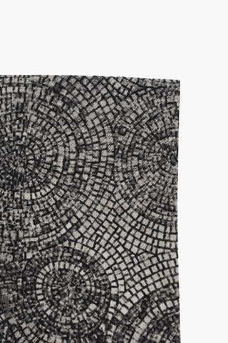 CODE Patterned Pure Silk Pocket Square