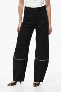 WILLOW SMITH Modulare Hose Mit Hoher Taille Aus Baumwolle