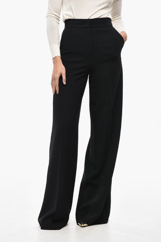 Palazzo LECCIO Pants with Satin Side Band