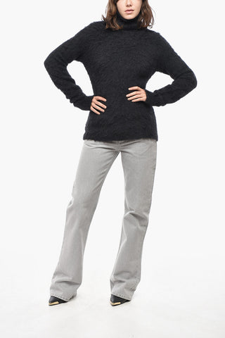 SPORTMAX Alpaca Turtleneck Sweater ELGAR