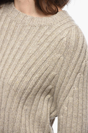 Rundhalspullover CALVIN Aus Kaschmir Gerippt