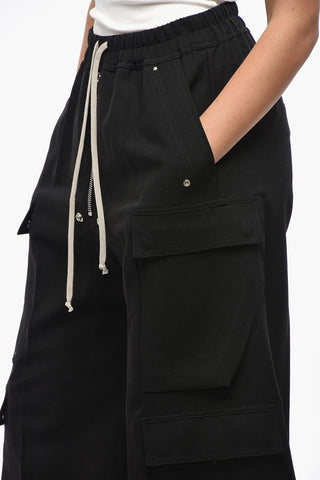 PORTERVILLE Wool Cargo Pants with Extra Wide Leg