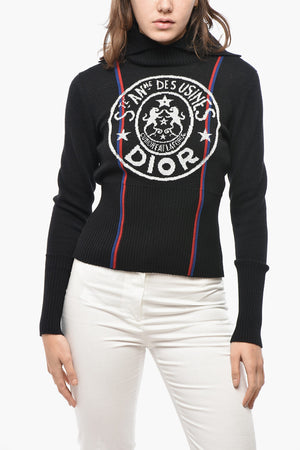 Wool Turtleneck Sweater USINES